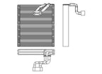 New AC Evaporator for 07-09 Dodge Caliber/Jeep Compass/Patriot 5191346AA