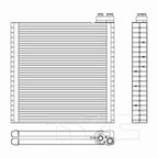 New AC Evaporator (Front) for 11-16 Honda Odyssey 80215-TK4-A41