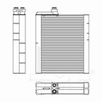 New AC Evaporator for 09-11 Dodge Ram 1500 Pickup 68138270AB