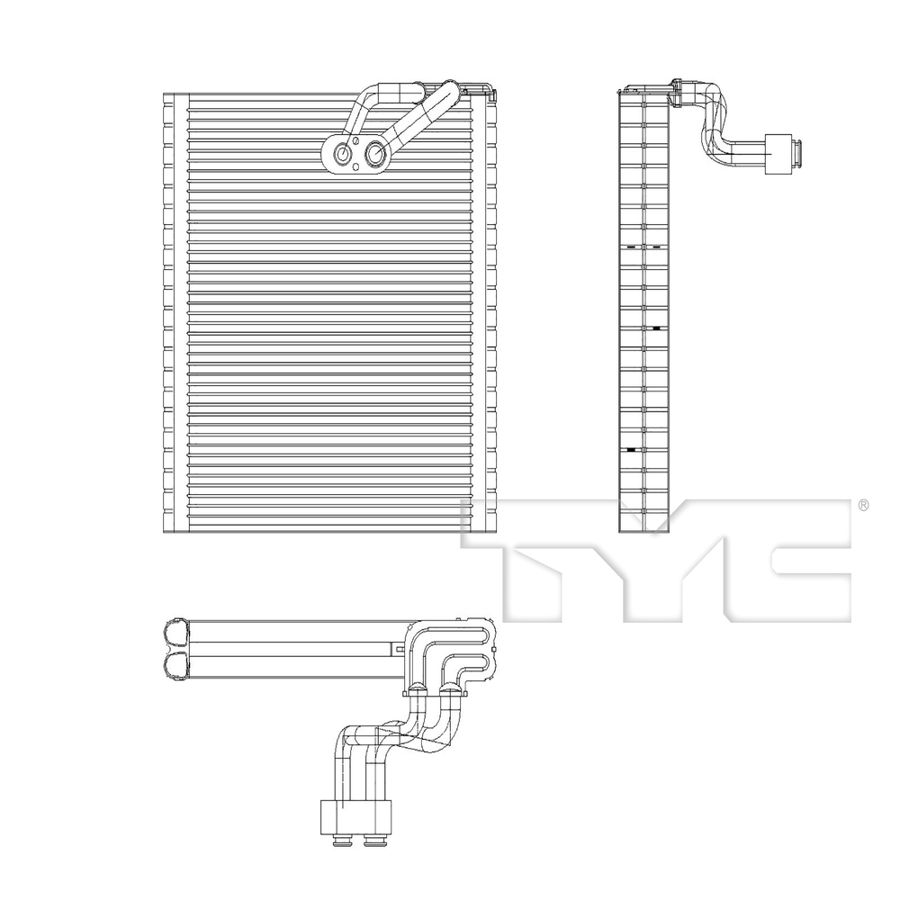 A/C Evaporator for 15-19 Hyundai Sonata 97139-C2000