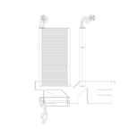 A/C Evaporator for 18-25 Honda Odyssey 3.5 V6 80215THRA52