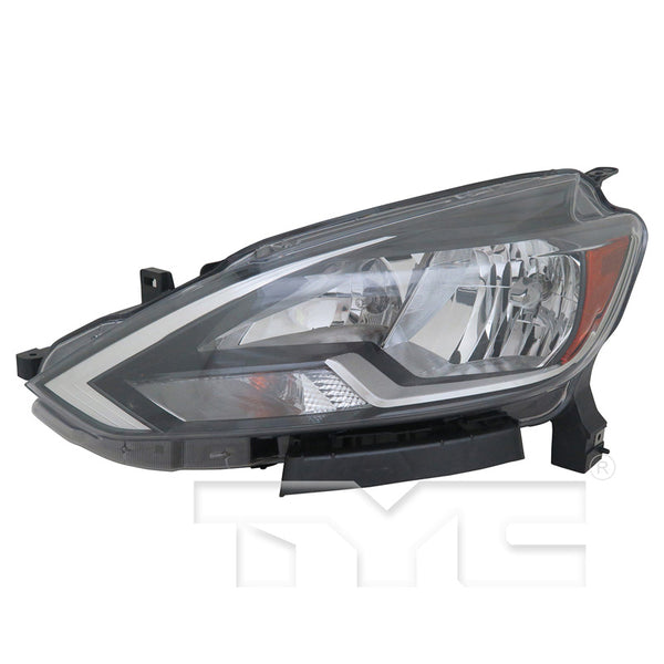 Headlight Front Lamp for 16-19 Nissan Sentra S/SV Left Driver