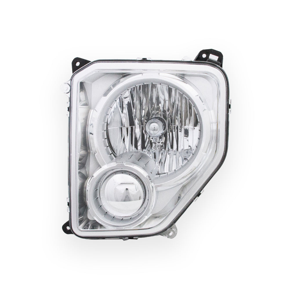 Headlight for 08-12 Jeep Liberty w/o Black Bezel & Fog Lamp Left Driver Side