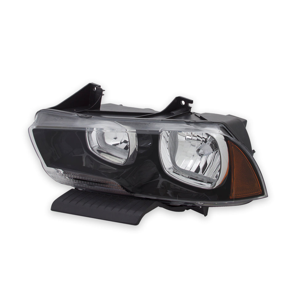 Halogen Headlight Front Lamp for 11-14 Dodge Charger Driver Left