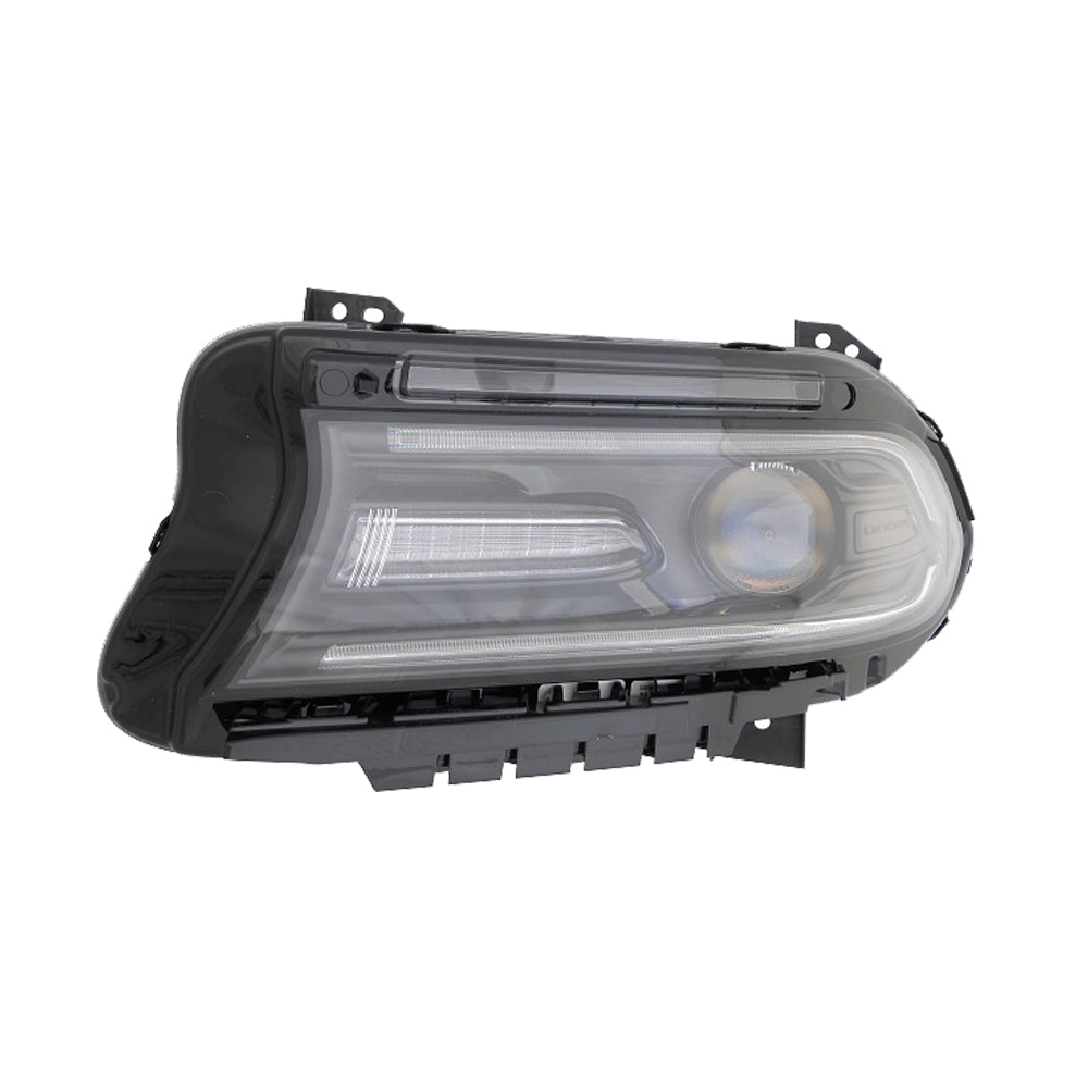 Halogen Headlight Front Lamp for 15-16 Dodge Charger Driver Left
