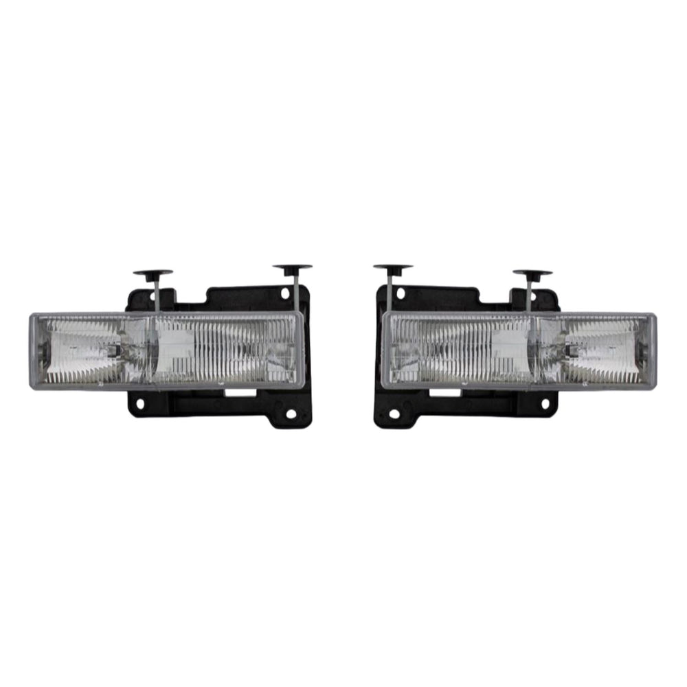 Headlights Pair Set for 88-02 Chevy C10/K10/ 99-02 Blazer/Tahoe Left & Right