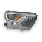 Halogen Headlight Lamp for 16-18 Toyota RAV4 (w/o Black Bezel) Passenger Right
