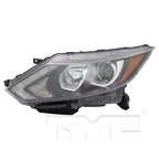 Halogen Headlight Lamp for 17-18 Nissan Rogue Sport w/LED SIG Left Driver