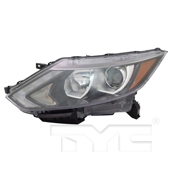 Halogen Headlight Lamp for 17-18 Nissan Rogue Sport w/LED SIG Left Driver
