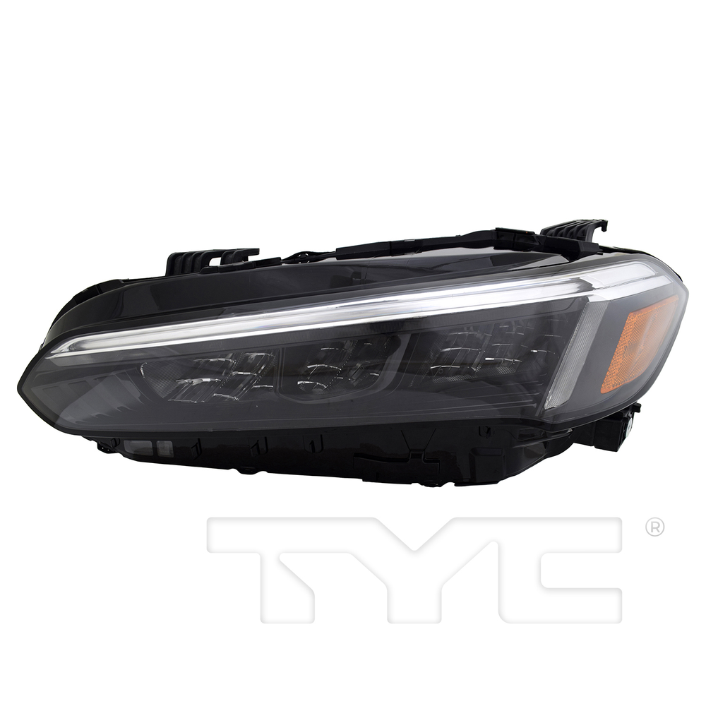 LED Black Headlight for 22-25 Honda Civic Sport (Black) Left Driver Side
