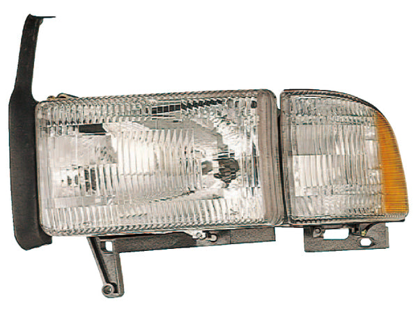 Headlight Front Lamp for 94-02 Dodge Ram Pickup (Non-Sport) Driver Left