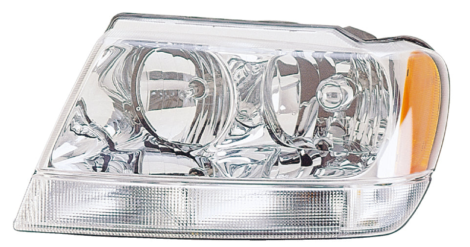 Headlight Lamp for 99-04 Jeep  Grand Cherokee Limited/Overland Driver Left