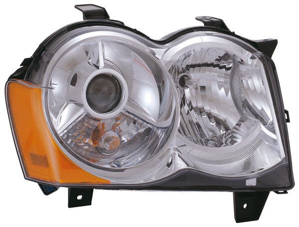 HID Headlight Lamp for 08-10 Jeep  Grand Cherokee (w/o Leveling) Passenger Right