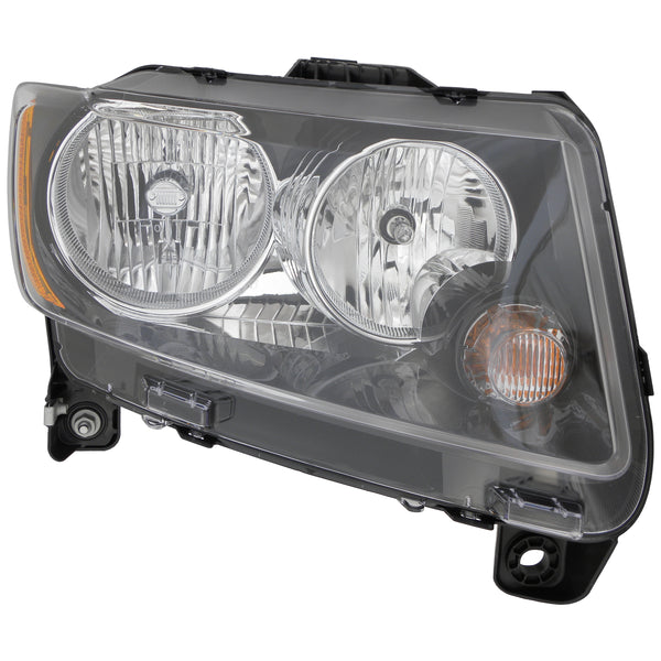 Halogen Headlight Lamp for 13-14 Jeep  Compass (Code LMB) Passenger Right