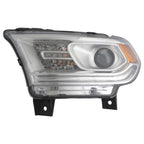 Halogen Headlight Lamp for 14-15 Dodge Durango Chrome w/o DRL Driver Left