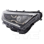 LED w/o AFS Headlight for 21-21 Toyota RAV4 Prime Right Passenger Side