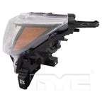Halogen Headlight Lamp for 17-18 Nissan Rogue Sport w/LED SIG Left Driver