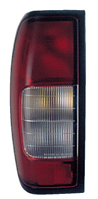 Tail Light Rear Back Lamp for 00-04 Nissan Frontier 2.4L (Red/Smoke) Driver Left