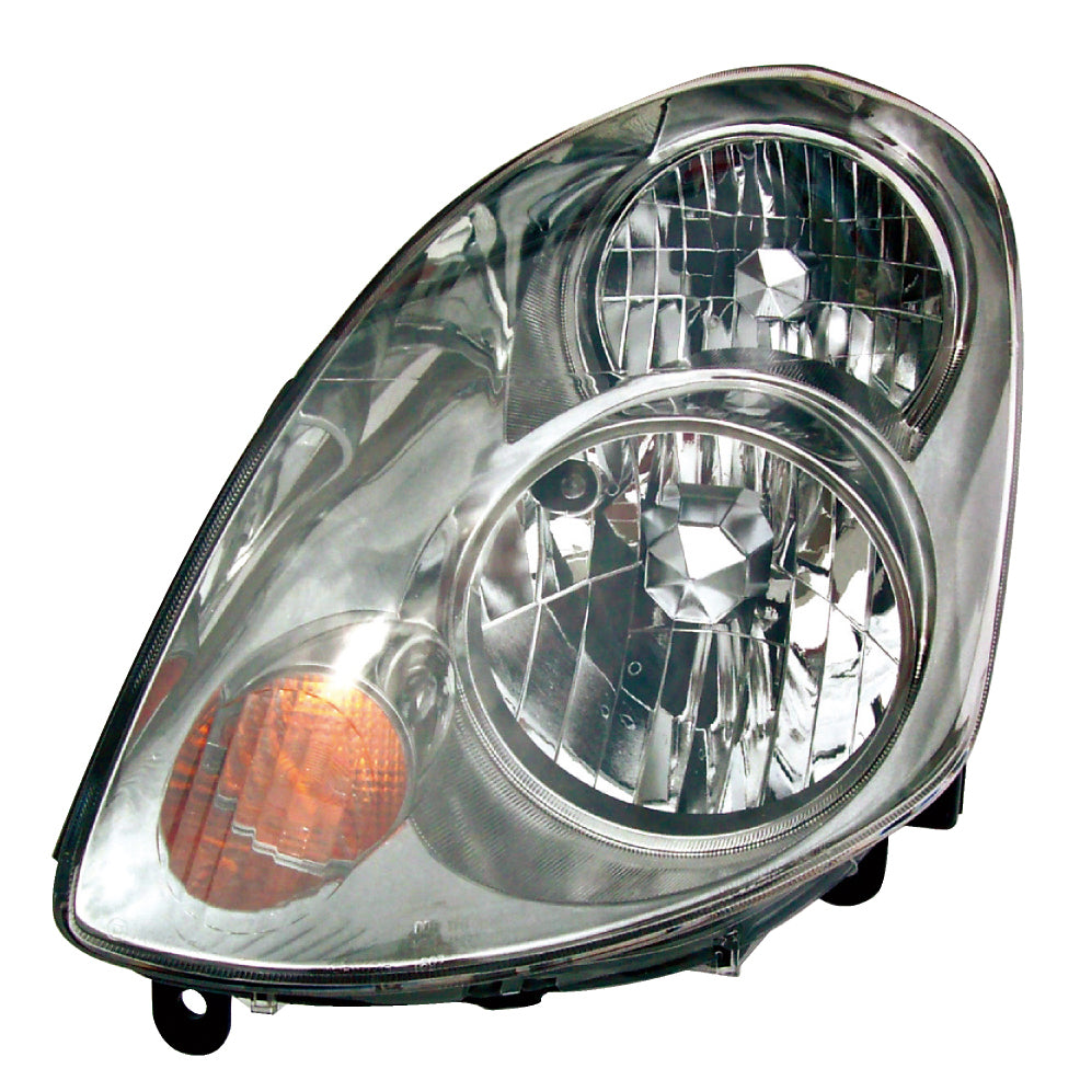Halogen Headlight Front Lamp for 03-04 Infiniti G35 Driver Left