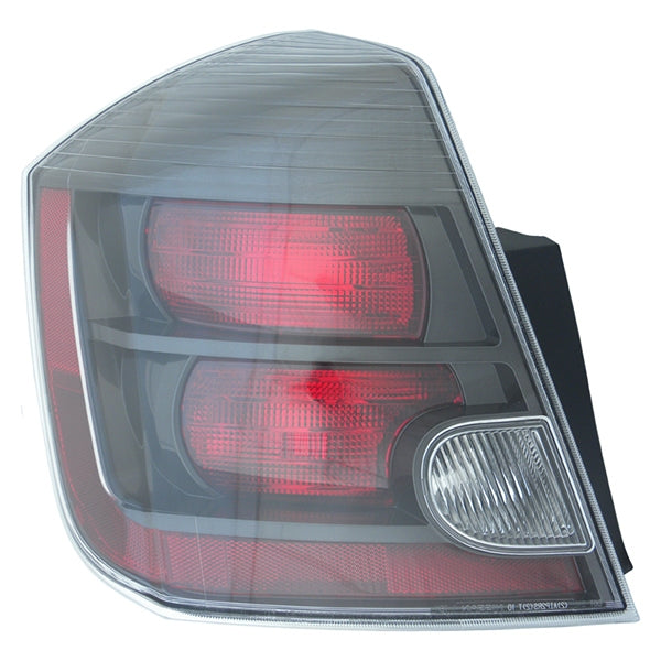 Tail Light Lamp for 10-12 Nissan Sentra SR/SE-R/SPEC V (Smoke) Driver Left