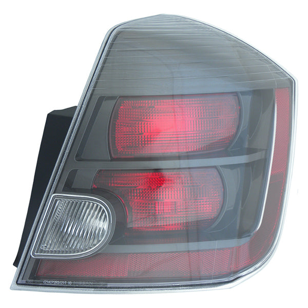 Tail Light Lamp for 10-12 Nissan Sentra SR/SE-R/SPEC V (Smoke) Passenger Right