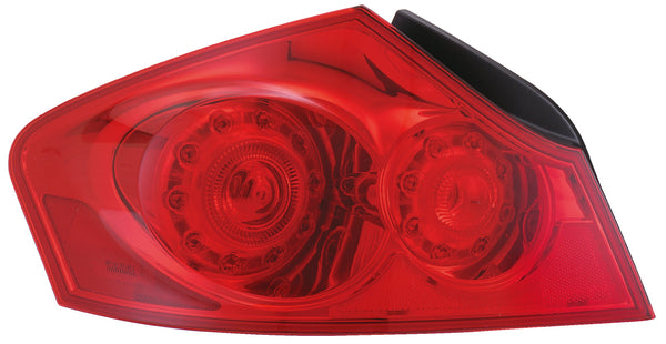 Tail Light Rear Back Lamp for 07-12 Infiniti G35/G25/G37 Sedan Driver Left
