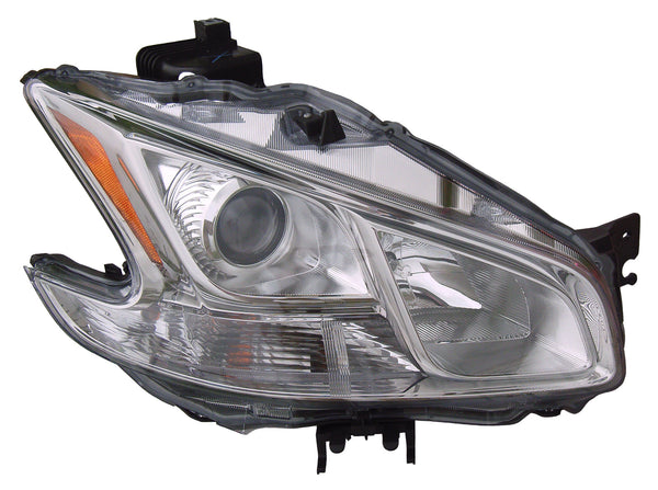 Halogen Headlight Front Lamp for 09-14 Nissan Maxima Passenger Right