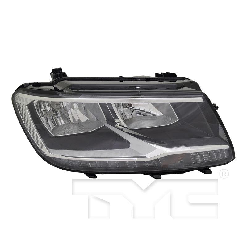 Halogen Headlight Lamp for 18-19 Volkswagen Tiguan w/LED DRL Right CAPA