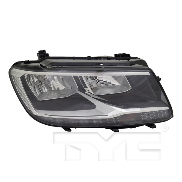 Halogen Headlight Lamp for 18-19 Volkswagen Tiguan w/LED DRL Right CAPA