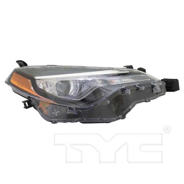 Headlight Lamp for 17-19 Toyota Corolla L/LE/LE ECO Bi-LED Right Passenger