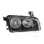 Halogen Headlight Front Lamp for 07-10 Dodge Charger Right Passenger Side