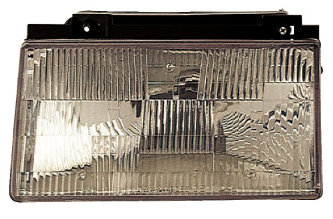Headlight Front Lamp for 88-91 Ford Tempo/Mercury Topaz Passenger Right