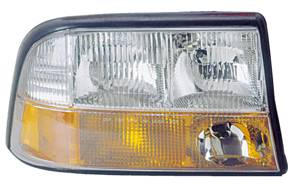 Headlight Front Lamp for 95-05 GMC Sonoma/98-05 Jimmy (w/Fog) Passenger Right