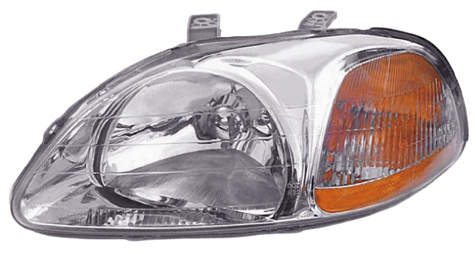 Headlight Front Lamp for 96-98 Honda Civic (Combination) Driver Left
