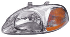 Headlight Front Lamp for 96-98 Honda Civic (Combination) Driver Left