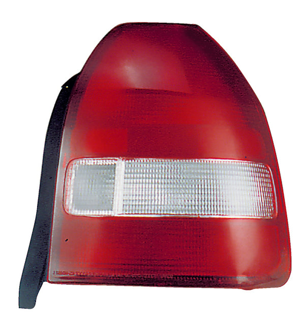 Tail Light Lamp for 99-00 Honda Civic Hatchback (Red/Clear) Passenger Right