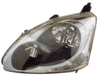 Headlight Front Lamp for 04-05 Honda Civic Hatchback Driver Left