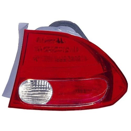 Tail Light Rear Back Lamp for 06-08 Honda Civic Sedan/Hybrid Passenger Right