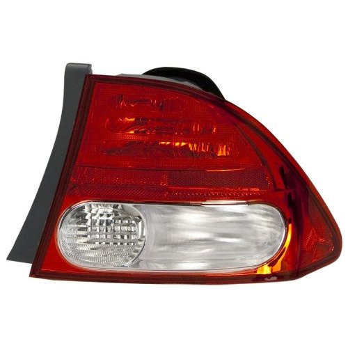 Tail Light Rear Back Lamp for 09-11 Honda Civic Sedan/Hybrid Passenger Right