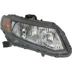 Headlight Front Lamp for 13-15 Honda Civic Coupe/Sedan Passenger Right