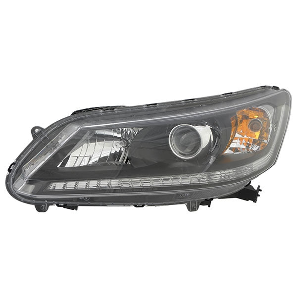 Halogen Headlight for 13-15 Honda Accord Sedan w/o DRL Driver Left