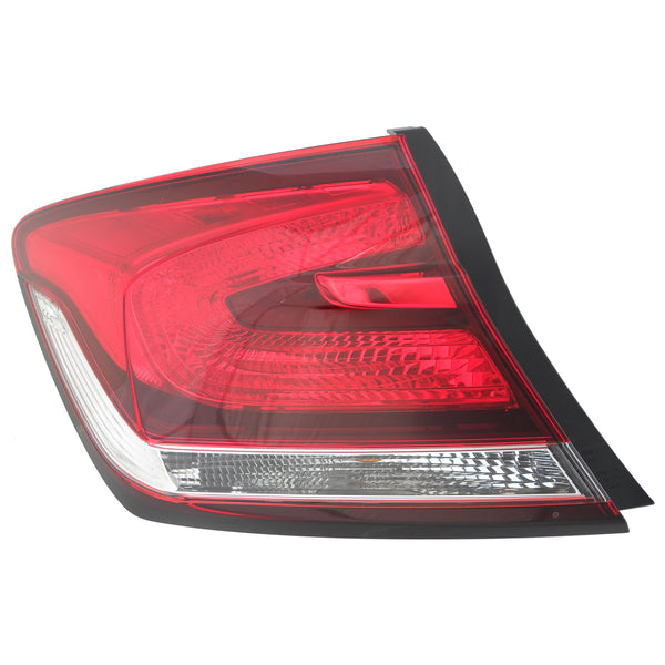 Tail Light Rear Back Lamp for 13-14 Honda Civic Sedan Driver Left