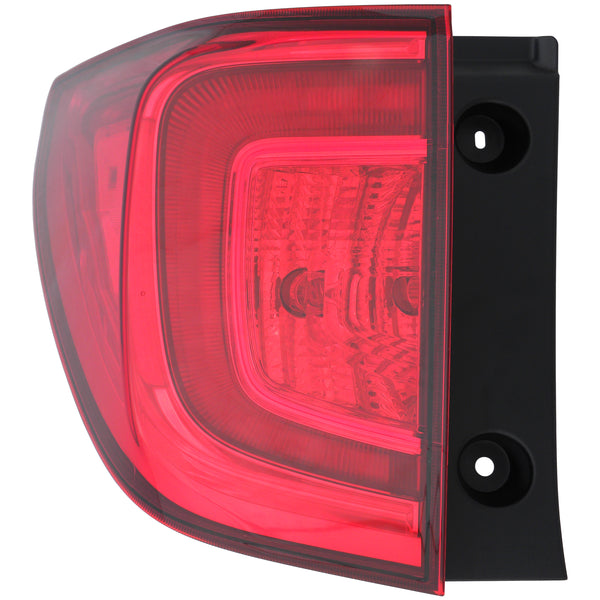 Tail Light Rear Back Lamp for 16-17 Honda Pilot Driver Left