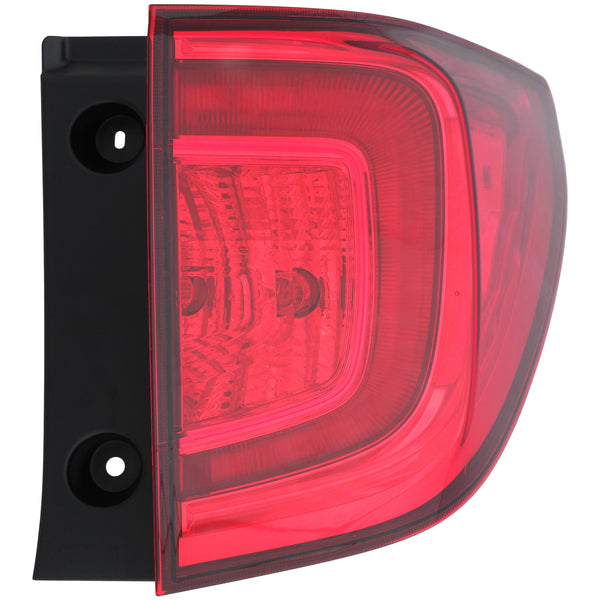 Tail Light Rear Back Lamp for 16-17 Honda Pilot Passenger Right