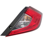 Tail Light Rear Back Lamp for 16-17 Honda Civic Sedan Passenger Right