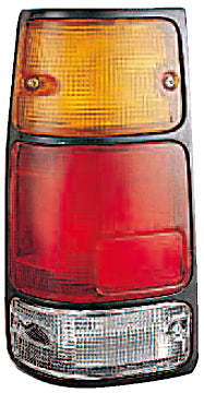 Chrome Tail Light for 91-97 Isuzu Rodeo/89-94 Amigo/88-95 Pickup Driver Left