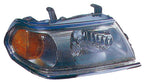 Headlight Front Lamp for 00-04 Mitsubishi Montero Sport (Chrome) Passenger Right