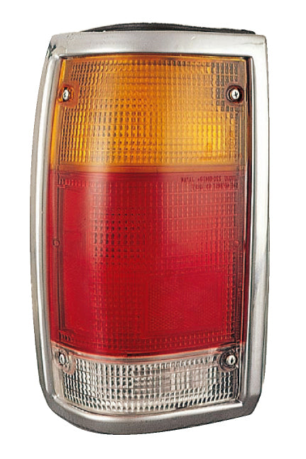 Tail Light Rear Back Lamp for 86-93 Mazda Pickup (Chrome) Driver Left