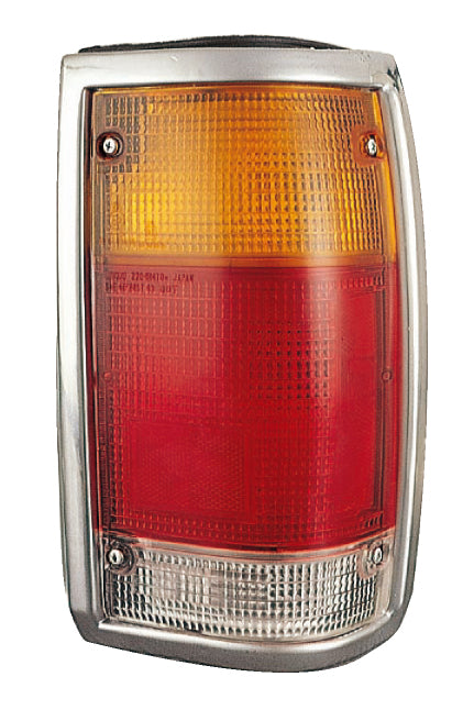 Tail Light Rear Back Lamp for 86-93 Mazda Pickup (Chrome) Passenger Right