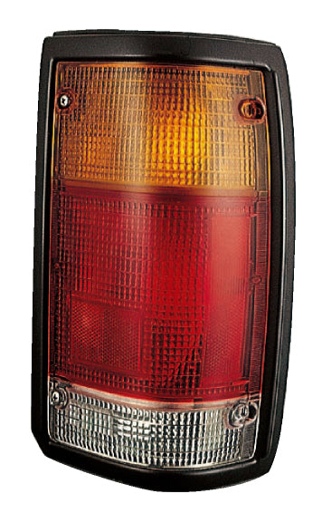 Tail Light Rear Back Lamp for 86-93 Mazda Pickup (Black) Passenger Right